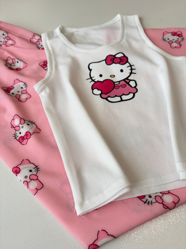 کراپ شلوار کیتی🎀